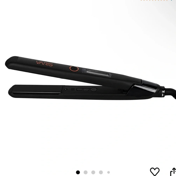 NEW IN BOX VARIS Creative Energy Smoother 1 Inch Professional Ceramic Flat Iron